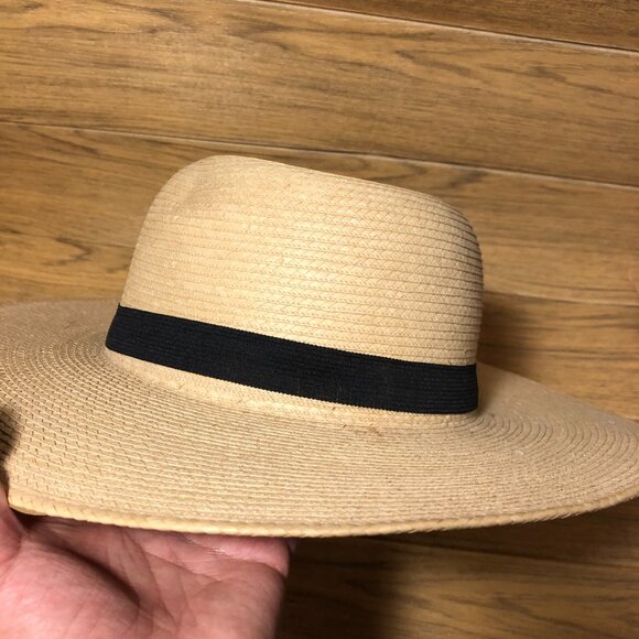 Women Straw hat handmade 100% palm sleeves maya Quiche Indian Guatemala made main image 5